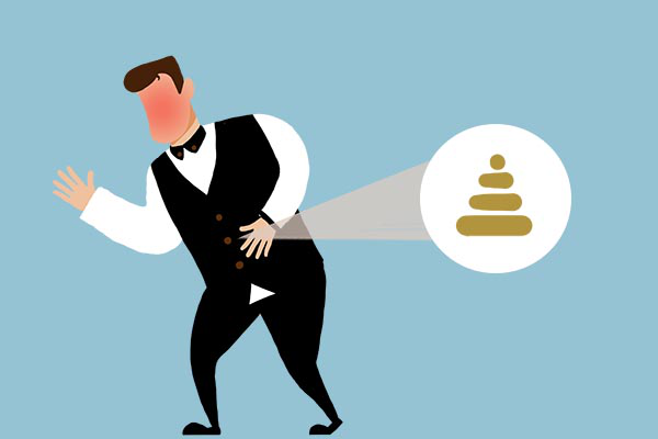 保证身体内充足的水分是首要的，体内水分充足就能使肠道润滑，排便就不再困难。