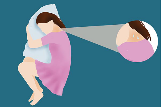 晚上睡觉的时候，是人们这一整天当中最放松的时候，但是却有很多人在半夜的时候会因为身体出汗，而导致容易醒来，并且感觉到身体很不舒服。