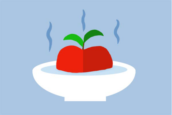 婴儿一般到了四个多月的时候，妈妈的奶水里面的营养成分会变少，而这个时候刚好是婴儿身体飞速发育的时候，需要足够多的营养才可以，这个时候就可以给婴儿添加一些腐蚀。