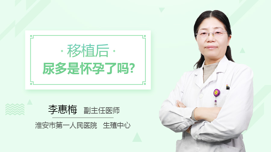 移植后尿多是怀孕了吗