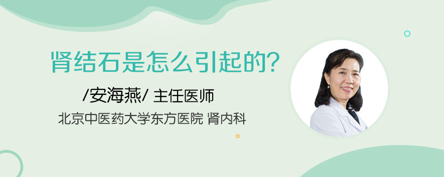 肾结石是怎么引起的