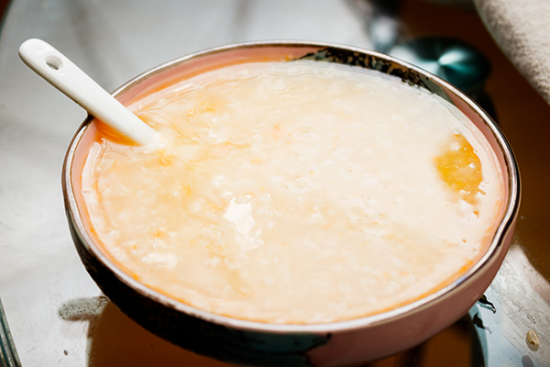 经常喝粥，也通便的作用