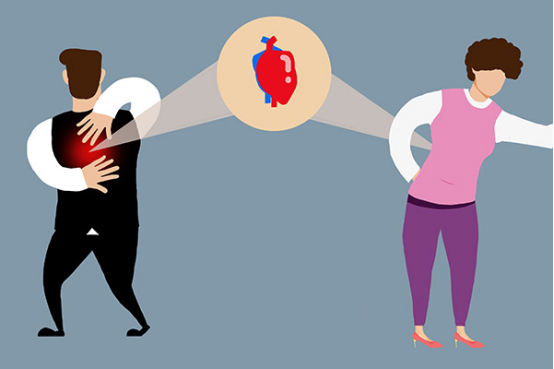 突然心跳加速与情绪紧张有关，情绪发生变化会影响血液的流动