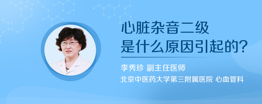心脏杂音二级是什么原因引起的