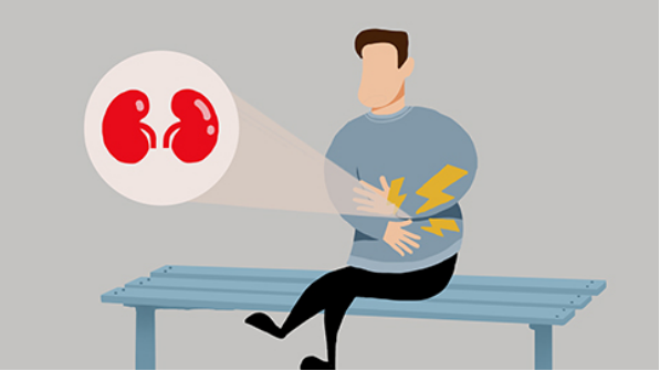 有些人喝酒不节制，饮酒过量导致肾负担过重，就会出现肾疼的症状