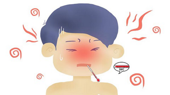 发烧的患者会出很多的汗，所以要多吃一些水分比较多的食物