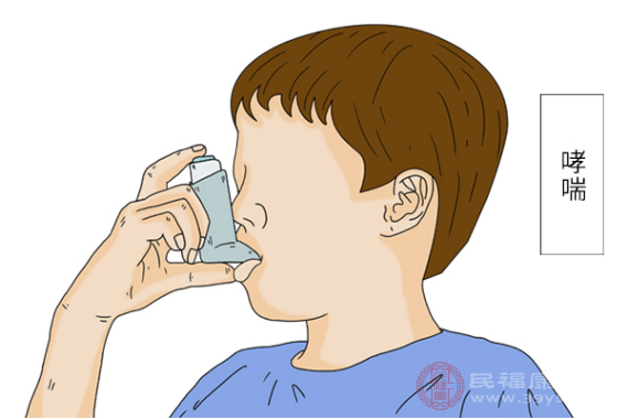 哮喘发作时患者会感觉到呼吸急促,大口大口的呼吸都