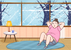 冬季减肥并不难 常做5项运动消耗更多卡路里